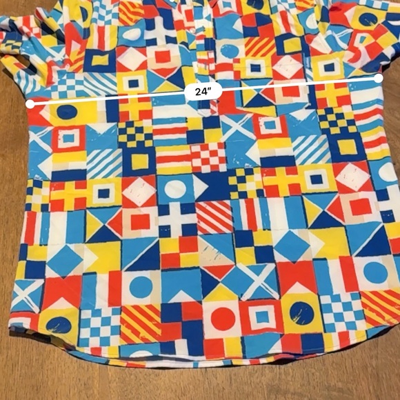 Chubbies Colorful Nautical Pattern Shirt - Picture 8 of 12